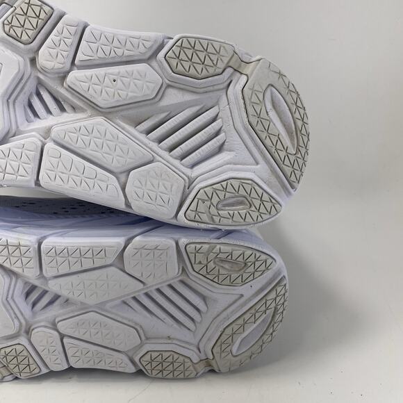 Hoka One One Clifton 7 Running Shoes Womens Size 9 White Athletic Sneakers - Picture 9 of 11